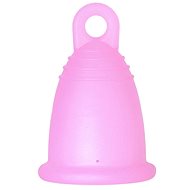 Me Luna Soft S with eyelet pink - Menstrual Cup