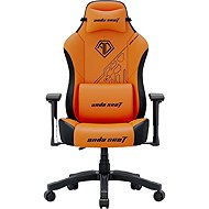 Anda Seat Phantom 3 Tiger Edition PVC Size L - Orange - Gamer szék