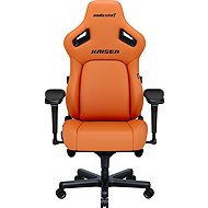 Anda Seat Kaiser 4 Premium Gaming Chair - L Size Orange PVC - Gaming Chair