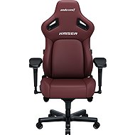 Anda Seat Kaiser 4 Premium Gaming Chair - L Size Maroon PVC - Gaming Chair
