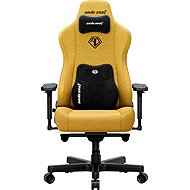 Anda Seat Kaiser 3E XL Bright Yellow Fabric - Gaming Chair