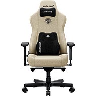 Anda Seat Kaiser 3E XL Beige Fabric - Gaming Chair