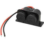 COMPASS Socket 12/24V with cover double - Car Accessories