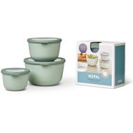 Mepal Set of 3 bowls Cirqula Nordic Sage 0,5 l + 1 l + 2 l - Food Container Set