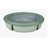 Mepal Bento bowl Cirqula 0,25 + 0,25 + 0,5 ml Nordic Sage - Lunch Box