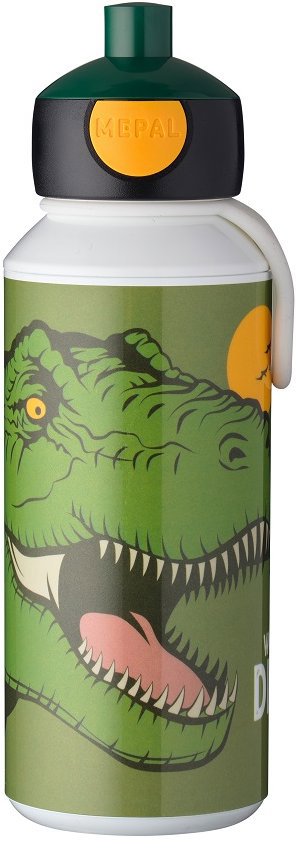 Mepal Baby Bottle Campus 400 ml Dino - Children's Water Bottle