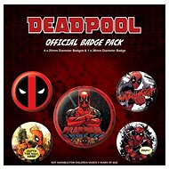 Marvel Deadpool: Outta The Way - set of 5 badges - Badge