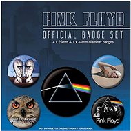 Pink Floyd: Albums - set of 5 badges - Badge
