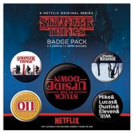 Netflix Stranger Things: Upside Down - 5 badge set - Badge