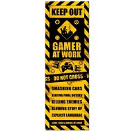 Gaming Caution: Gamer At Work - poster - Poster