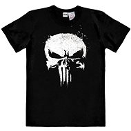 Marvel Punisher Tv Skull Logo Men's T-Shirt S - T-Shirt