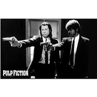 Pulp Fiction B&W Guns - Poster
