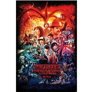 Netflix Stranger Things Seasons Montage - Poster