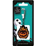 Disney Nightmare Before Christmas Flaming Pumpkin - Keychain