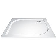 Mereo Square shower tray, 80x80x3 cm, without legs, marble - Shower Tub