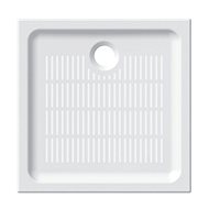 Mereo Square shower tray, 90x90x6,5 cm, ceramic - Shower Tub