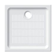 Mereo Square shower tray, 80x80x6,5 cm, ceramic - Shower Tub