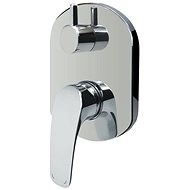 Mereo Shower mixer with three-way switch, Eve, Mbox, oval cover, chrome - Tap