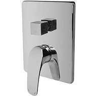 Mereo Shower mixer with three-way switch, Eve, Mbox, square cover, chrome - Tap