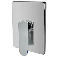 Mereo Shower mixer without switch, Mada, Mbox, square cover, chrome - Tap