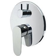Mereo Shower mixer with diverter, Mada, Mbox, round, chrome - Tap