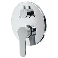 Mereo Shower mixer with three-way switch, Zuna, Mbox, round cover, chrome - Tap