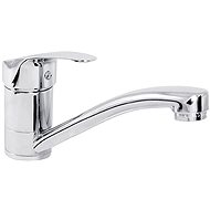 Mereo Single lever basin mixer, Sonata, with flat handle 170 mm, chrome - Tap