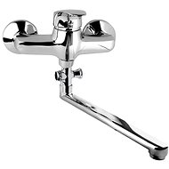 Mereo Wall-mounted mixer tap for interior, Sonata, 150 mm, with flat handle 300 mm, without accessor - Tap