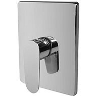 Mereo Shower mixer without diverter, Viana, Mbox, square cover, chrome - Tap