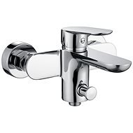 Mereo Wall-mounted bath mixer, Viana, without accessories, 150 mm, chrome - Tap