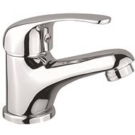 Mereo Basin mixer, Lila, with spout, chrome - Tap