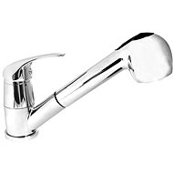 Mereo Sink mixer with pull-out shower, Lila, chrome - Tap