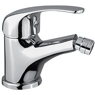 Mereo Bidet mixer, Lila, with spout, chrome - Tap