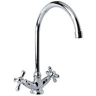 Mereo Sink mixer, Retro Victoria, height 315 mm, chrome - Tap