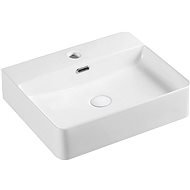 Mereo Washbasin for countertop and hanging with overflow, 500x420x120 mm, ceramic - Washbasin