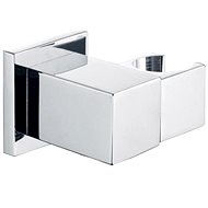 MEREO Shower holder, angled, chrome plated brass - Shower Holder