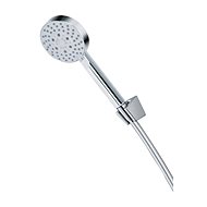 MEREO Bathtub set, five-position shower, silver grey hose - Shower Set