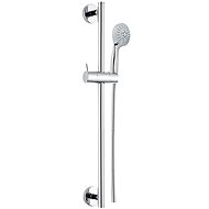 MEREO Shower set, five-position shower, double-lock stainless steel hose, adjustable holder, plastic - Shower System