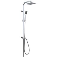 MEREO Shower Set Quatro - plastic shower head and one-position hand shower - Shower Set