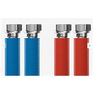 MERABELL Aqua Flexi G1/2"-G1/2" 30-60cm - 2 pcs (Blue, Red) - Feed Hose