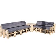 Moduleta Corner Sofa with Table - Garden Bench