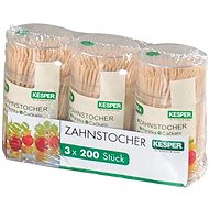 Kesper Toothpicks 3 × 200 pieces - Toothpicks
