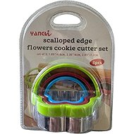 PRYMUS-AGD Set of 3 punches, stainless steel, plastic handle - Cookie Cutter
