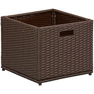 Merxx Storage box small, brown, steel / plastic mesh - Storage Box