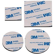 Merco Multipack 10 sets of 4 double-sided stickers, black - Double-sided tape