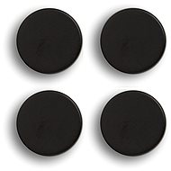 ZELLER Magnets round black, diameter 2,3 cm, 4 pcs - Magnet