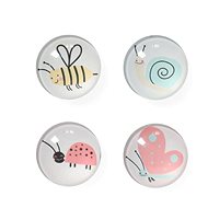 ZELLER Plastic insect magnets, diameter 2,5 cm, 4 pcs - Magnet