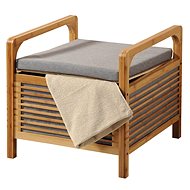 Kesper Stool with storage 45×47×49cm - Ottoman