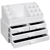 Songmics, Make-up organiser white - Makeup Organiser