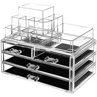 Songmics, Make-up organizer transparent 24 x 13,5 x 18,5 cm - Makeup Organiser